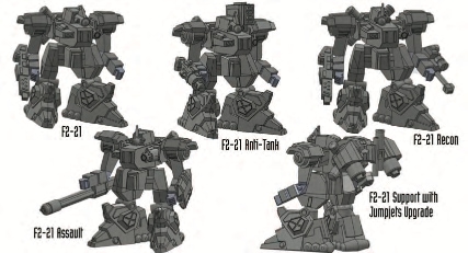 F2-21 Variants