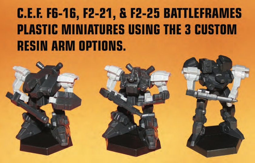 Various Frames with Resin Arms