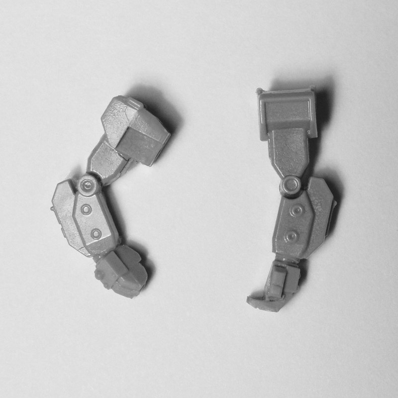 Custom Resin Arms For Kodiak Plastic Miniature