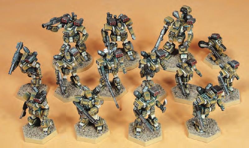 Northern Army Box (DP9-9340) Plastic Miniatures All Painted and Based.