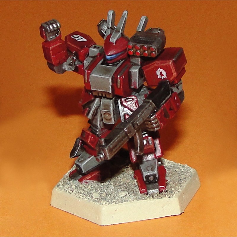 Warrior Plastic Sprue & Base