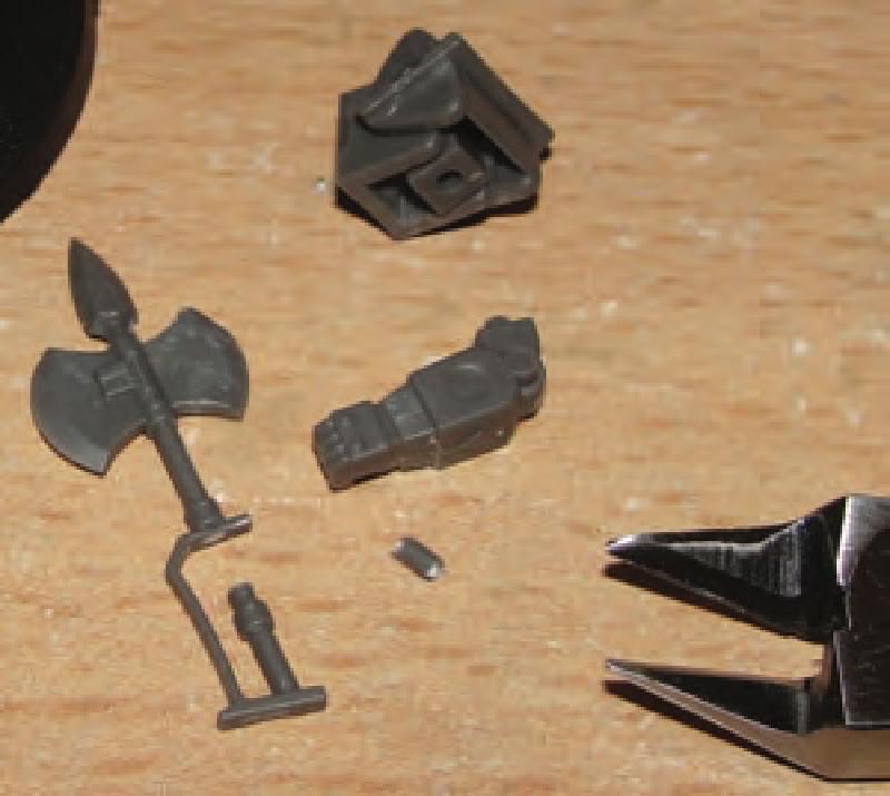 Clip & clean MVB as shown.