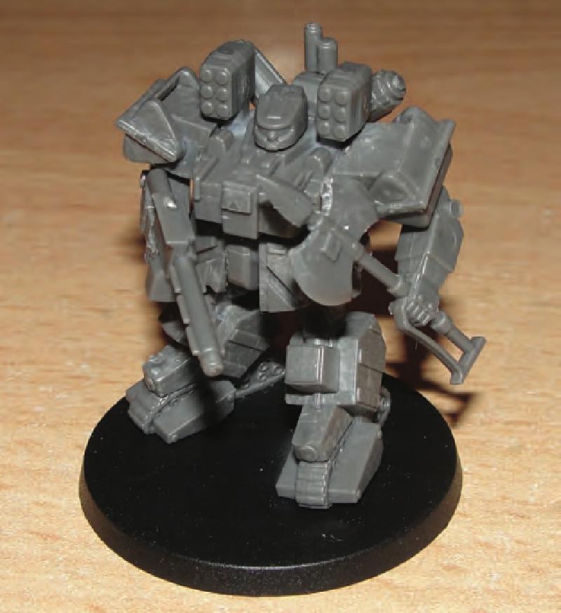 Crusader IV Demolisher variant now ready for priming and painting.