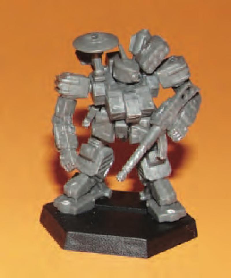 Skirmisher with rifle and Satellite Uplink.