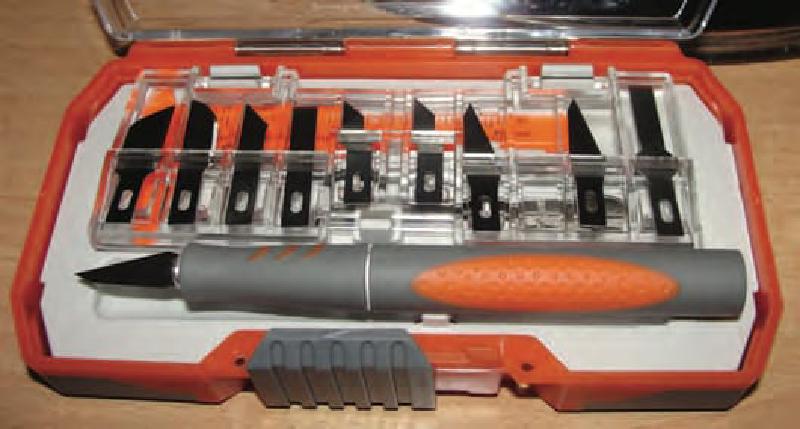 Hobby Knife with different blades.