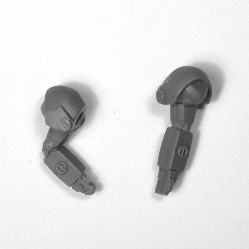 Custom Resin Arms For Black Mamba Plastic Miniature