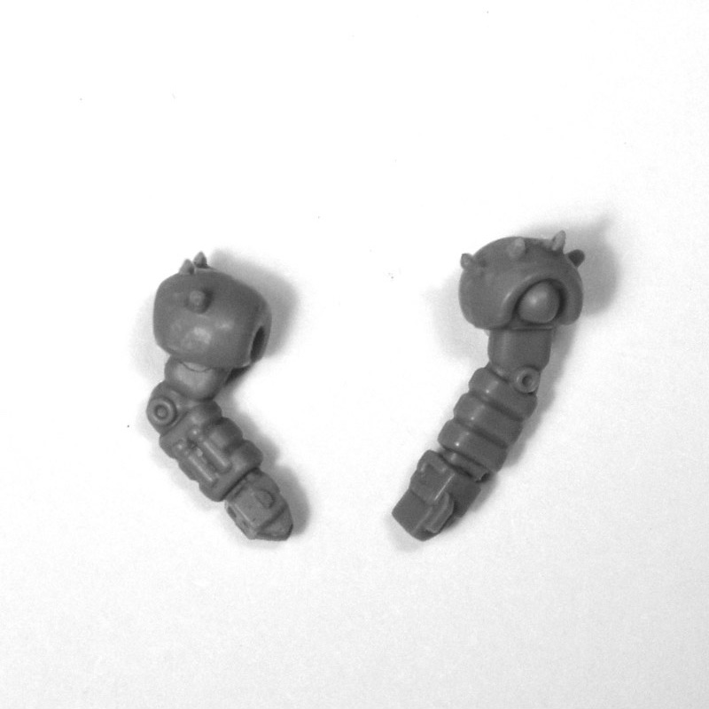 Custom Resin Arms For Iguana Plastic Miniature
