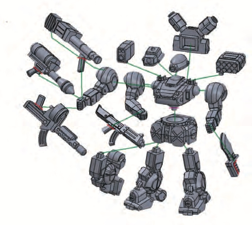 Jager Exploded Parts View