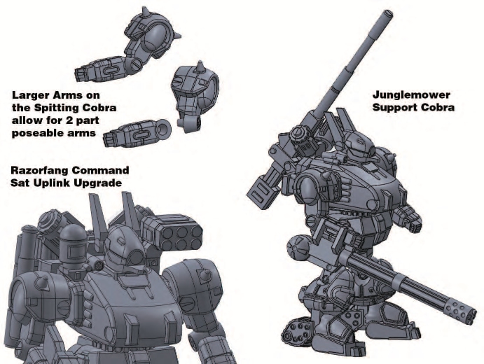 Spitting Cobra Variants