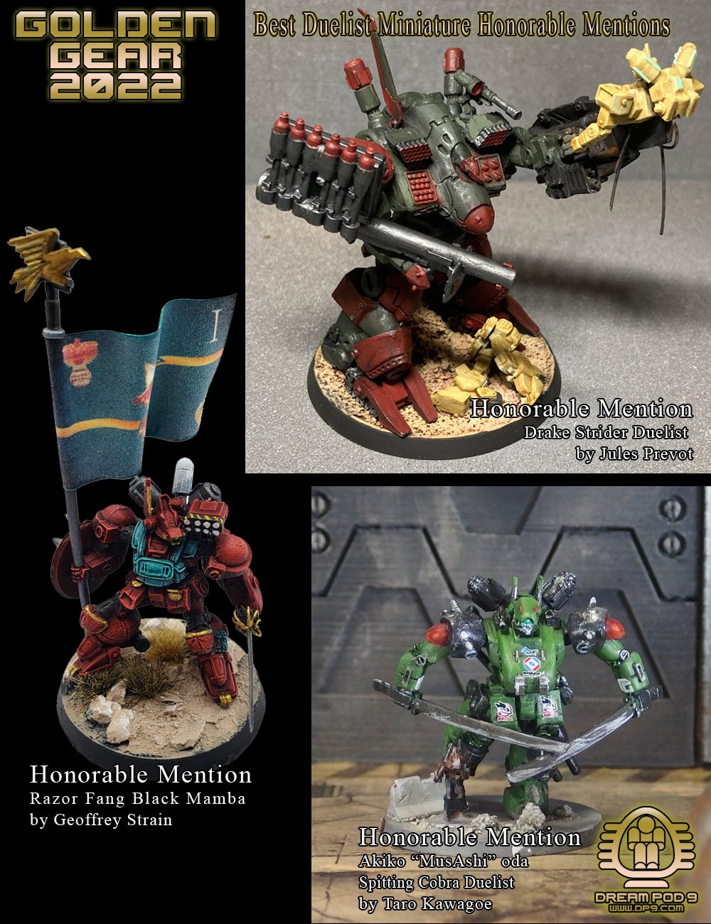Best Duelist Miniature Honorable Mentions