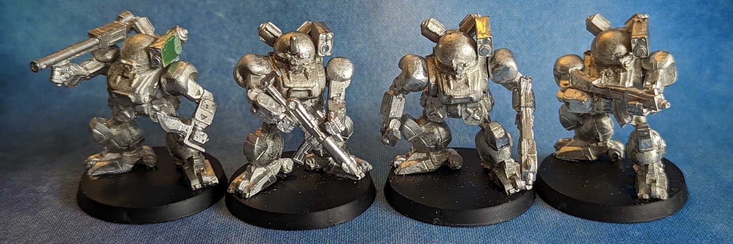 Nash Basilisk Cadre with a Striking Nash, Gunner Nash Command, and two stock Nash Basilisks.