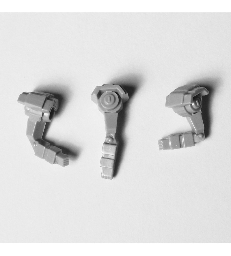 3 Custom Resin Arms For F6-16, F2-21, & F2-25 Battleframe Plastic Miniatures